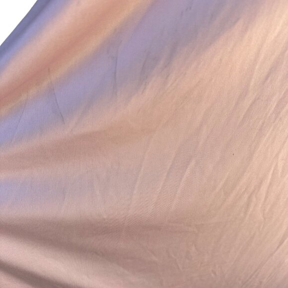 Vintage Eve of MIlady Lavender 70s 80s Satin Lace Cover Prom Bridesmaid Dress Si - Picture 7 of 13